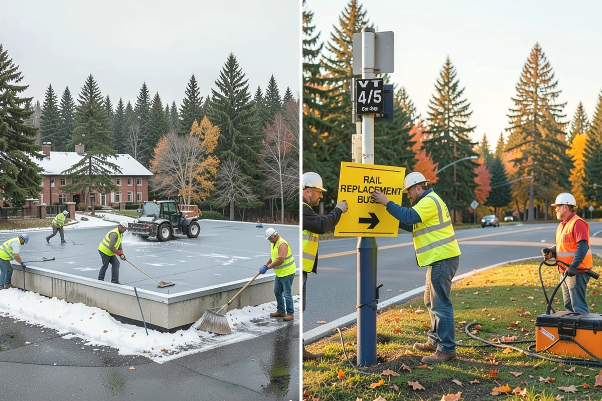 Tree Planting in Edgewood, Pierce County, WA - Site and species plan checked against utilities and clearances