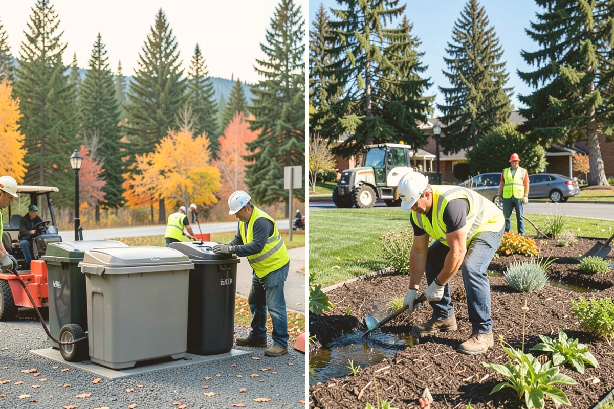 Tree Planting in Edmonds, Snohomish County, WA - Site and species plan checked against utilities and clearances
