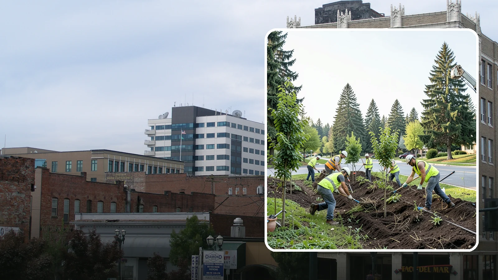 Tree Planting in Everett, Snohomish County, WA - Species-appropriate planting of public trees with proper stock, installation, and establishment care to grow lasting canopy.