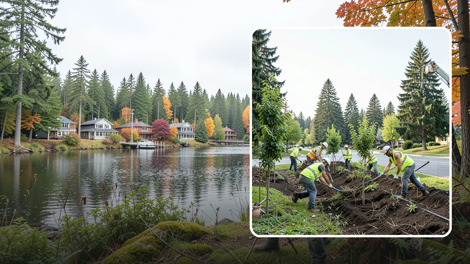 Tree Planting in La Conner, Skagit County, WA - Species-appropriate planting of public trees with proper stock, installation, and establishment care to grow lasting canopy.