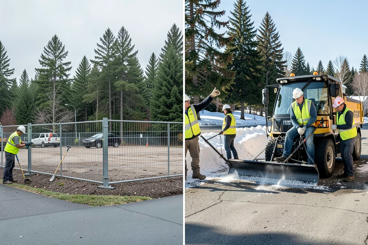 Tree Planting in Lake Forest Park, King County, WA - Site and species plan checked against utilities and clearances