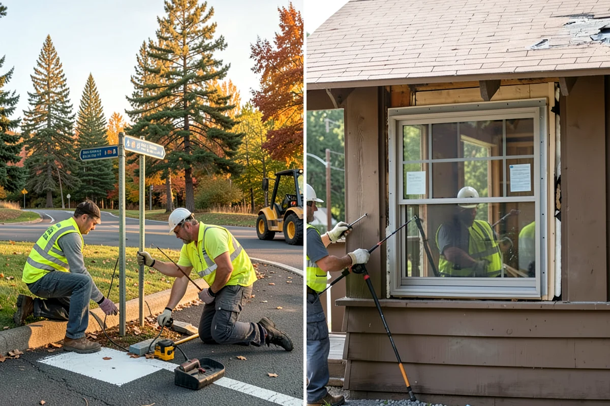 Tree Planting in Lakewood, Pierce County, WA - Site and species plan checked against utilities and clearances