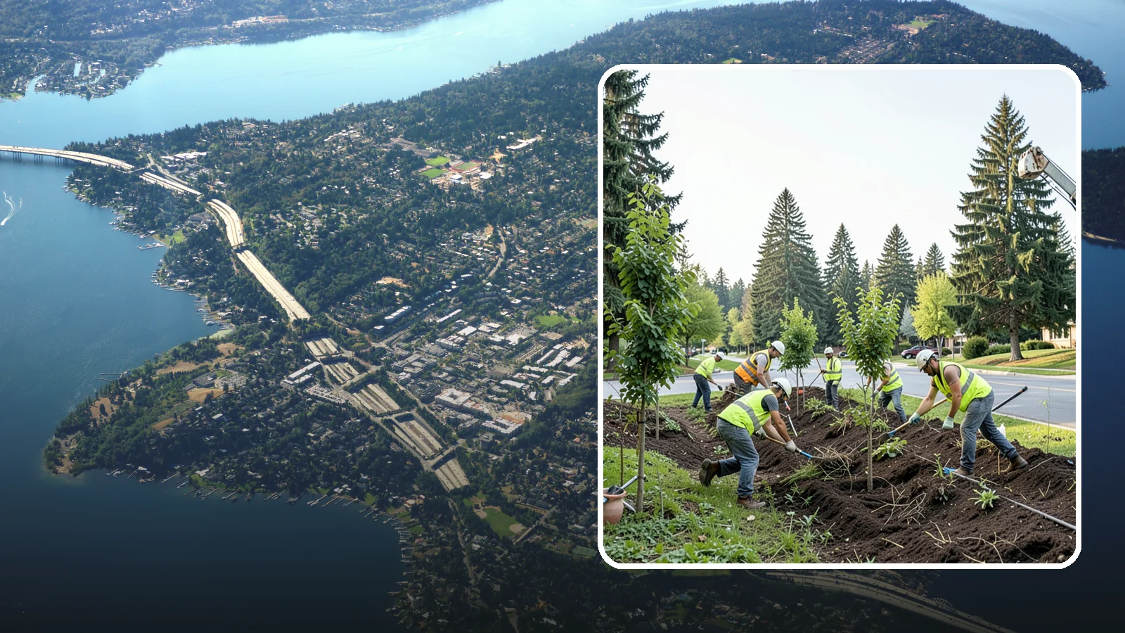 Tree Planting in Mercer Island, King County, WA - Species-appropriate planting of public trees with proper stock, installation, and establishment care to grow lasting canopy.
