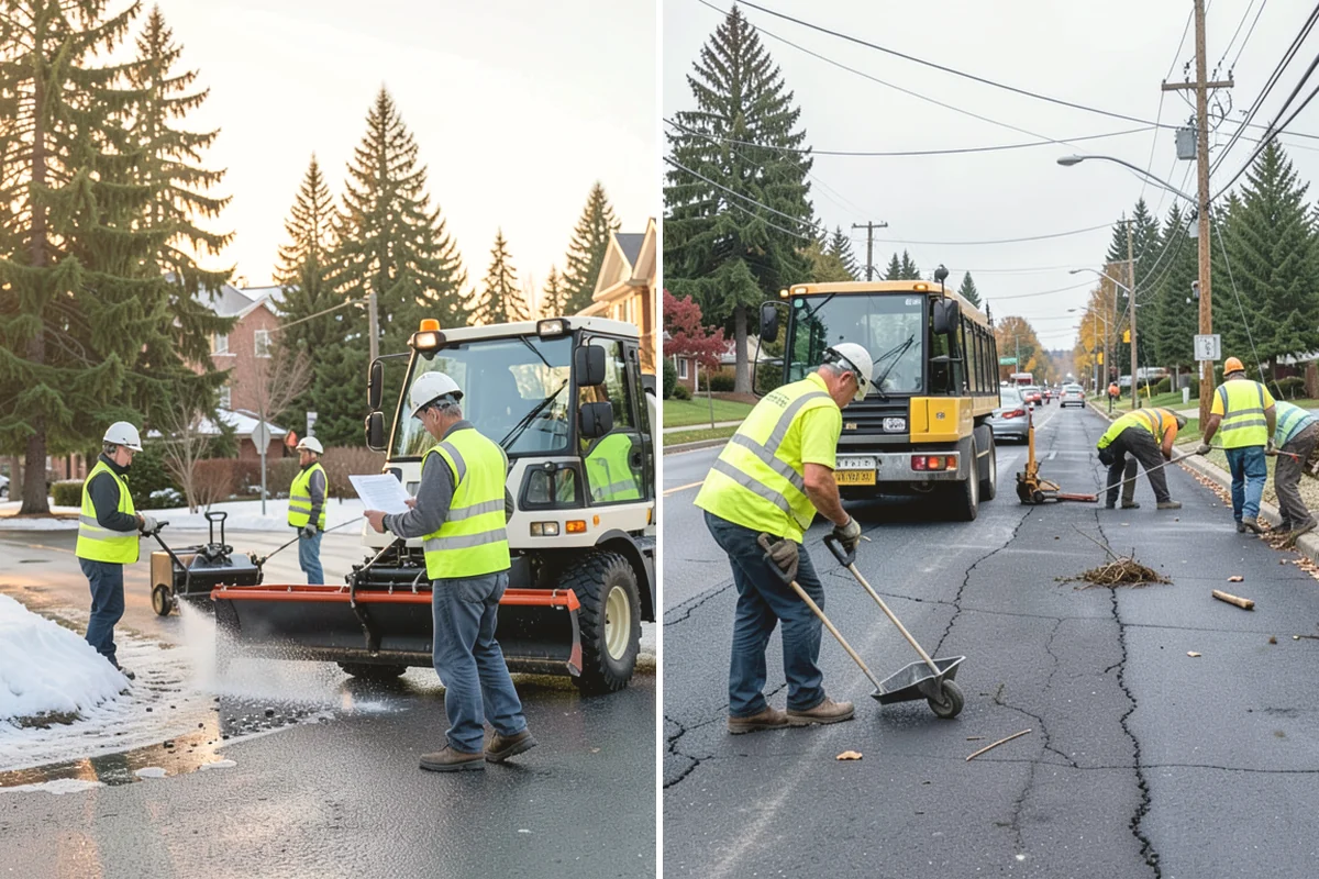 Tree Planting in Mukilteo, Snohomish County, WA - Site and species plan checked against utilities and clearances