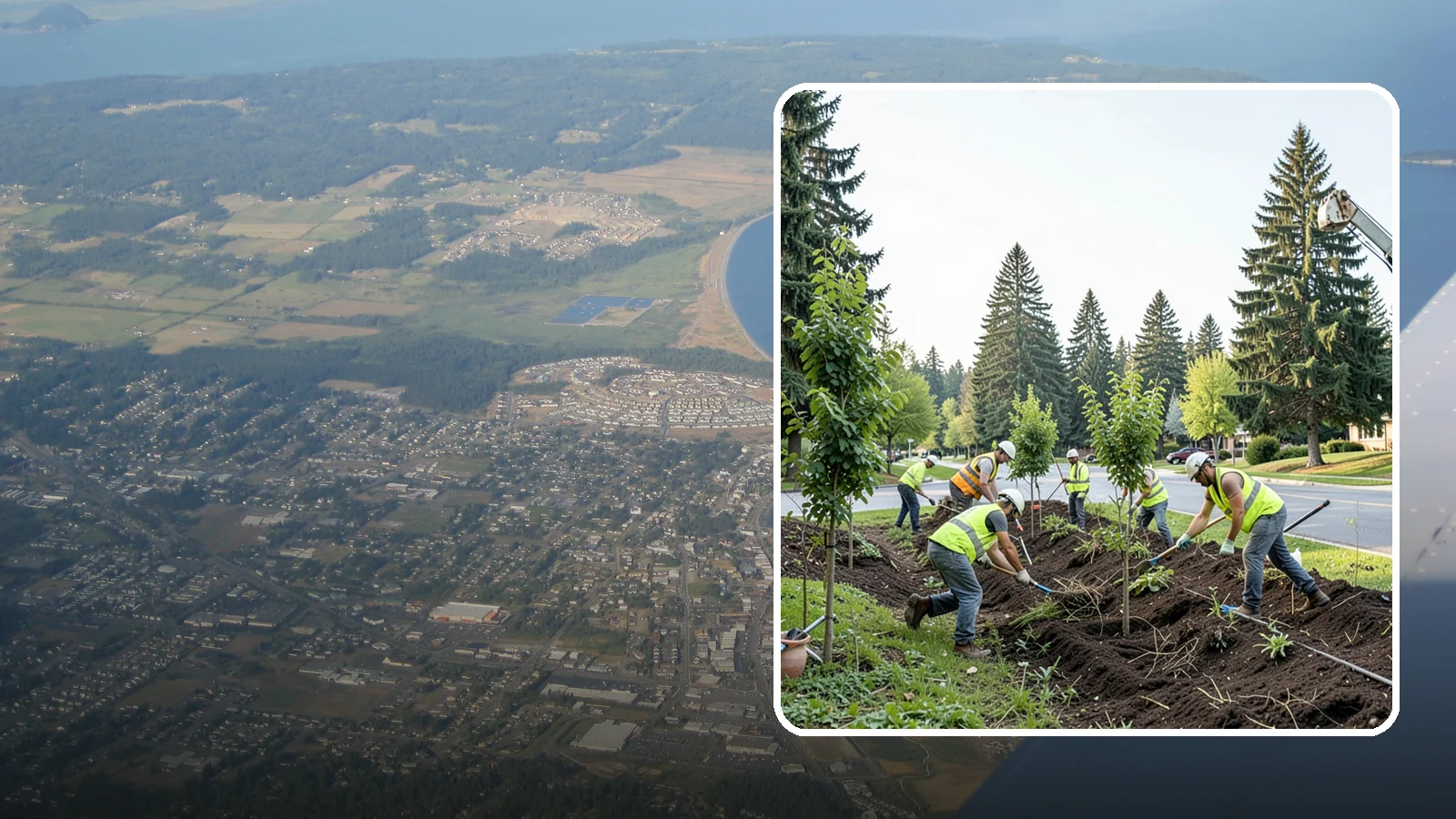 Tree Planting in Oak Harbor, Island County, WA - Species-appropriate planting of public trees with proper stock, installation, and establishment care to grow lasting canopy.