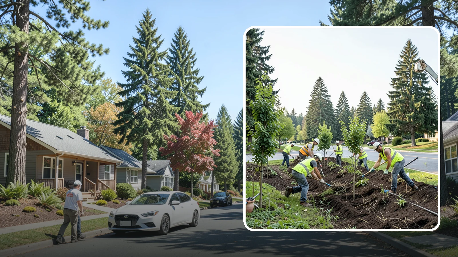 Tree Planting in Orting, Pierce County, WA - Species-appropriate planting of public trees with proper stock, installation, and establishment care to grow lasting canopy.