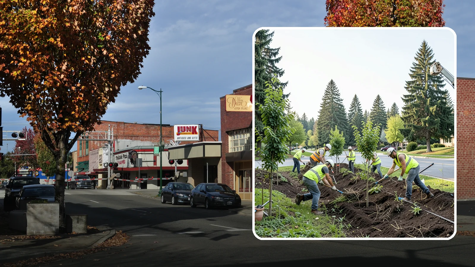 Tree Planting in Puyallup, Pierce County, WA - Species-appropriate planting of public trees with proper stock, installation, and establishment care to grow lasting canopy.