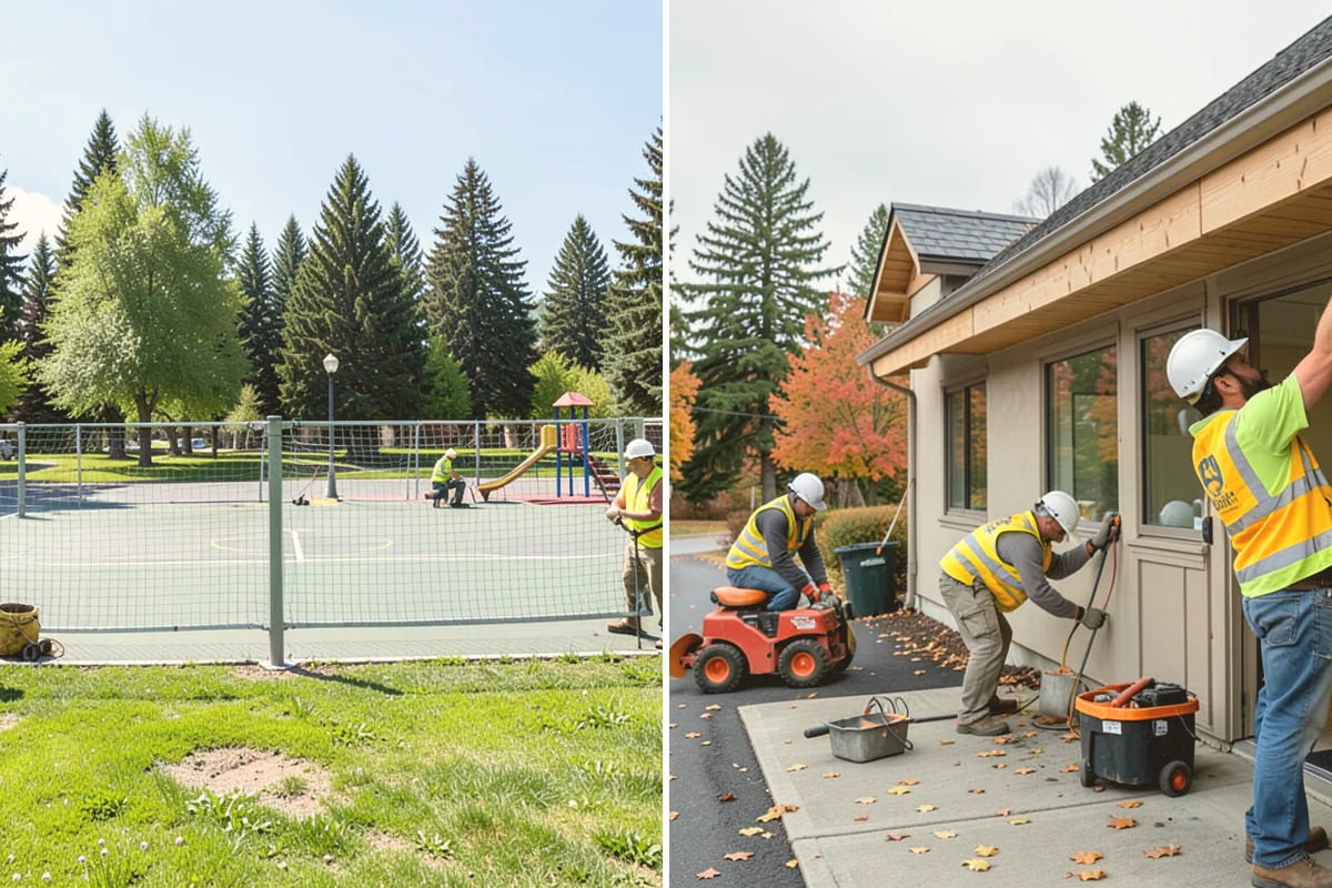 Tree Planting in Sammamish, King County, WA - Site and species plan checked against utilities and clearances