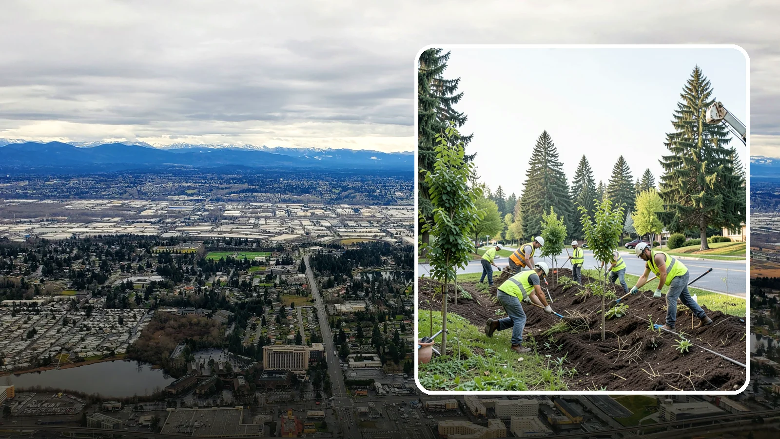 Tree Planting in SeaTac, King County, WA - Species-appropriate planting of public trees with proper stock, installation, and establishment care to grow lasting canopy.