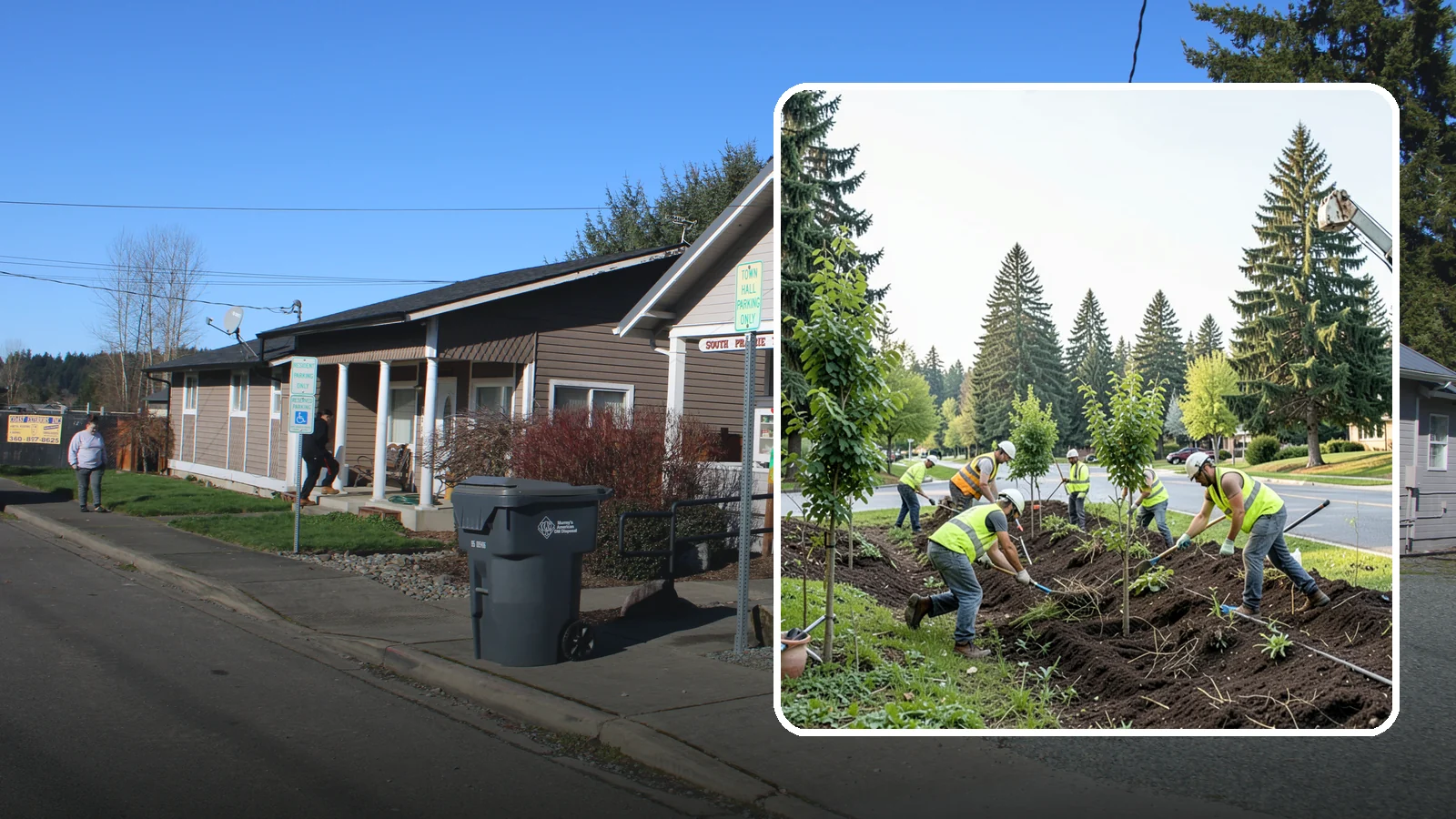 Tree Planting in South Prairie, Pierce County, WA - Species-appropriate planting of public trees with proper stock, installation, and establishment care to grow lasting canopy.