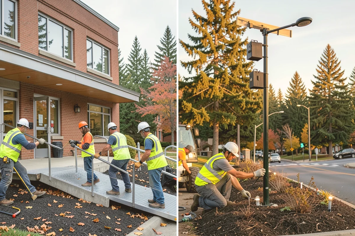 Tree Planting in Stanwood, Snohomish County, WA - Site and species plan checked against utilities and clearances