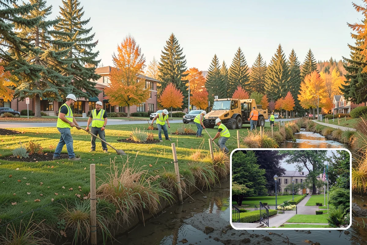Tree Planting in Woodinville, King County, WA - Builds long-term canopy with correct species siting