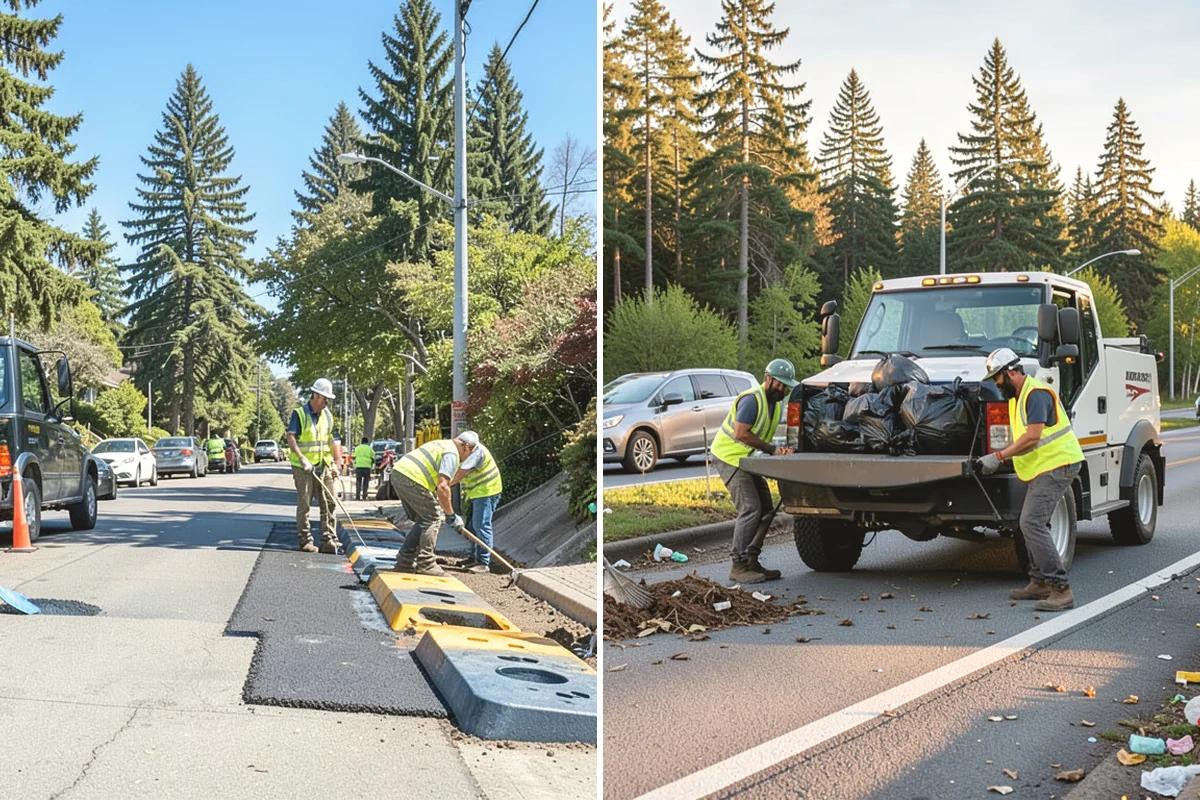 Tree Planting in Yarrow Point, King County, WA - Site and species plan checked against utilities and clearances