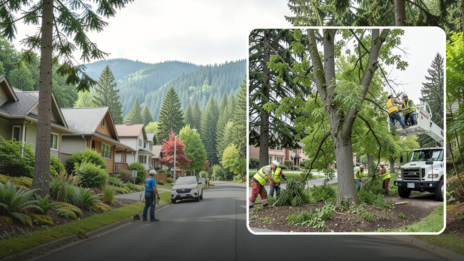 Tree Pruning in Darrington, Snohomish County, WA - Structural and clearance pruning of landscape trees to support health, safety, and public sightlines.
