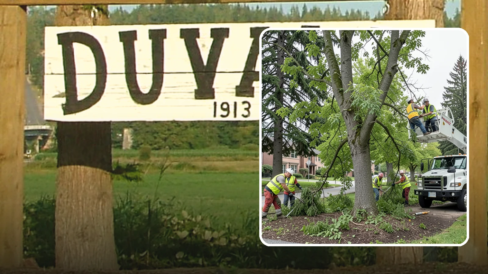 Tree Pruning in Duvall, King County, WA - Structural and clearance pruning of landscape trees to support health, safety, and public sightlines.