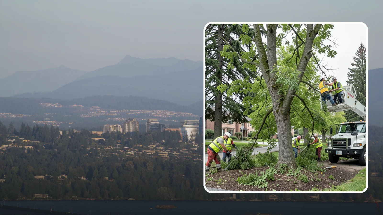 Tree Pruning in Medina, King County, WA - Structural and clearance pruning of landscape trees to support health, safety, and public sightlines.