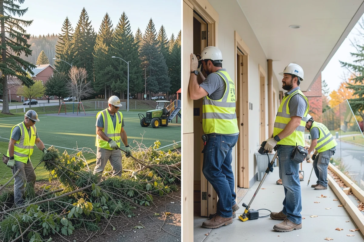 Tree Risk Assessments in Buckley, Pierce County, WA - Target and site-history review for the subject trees