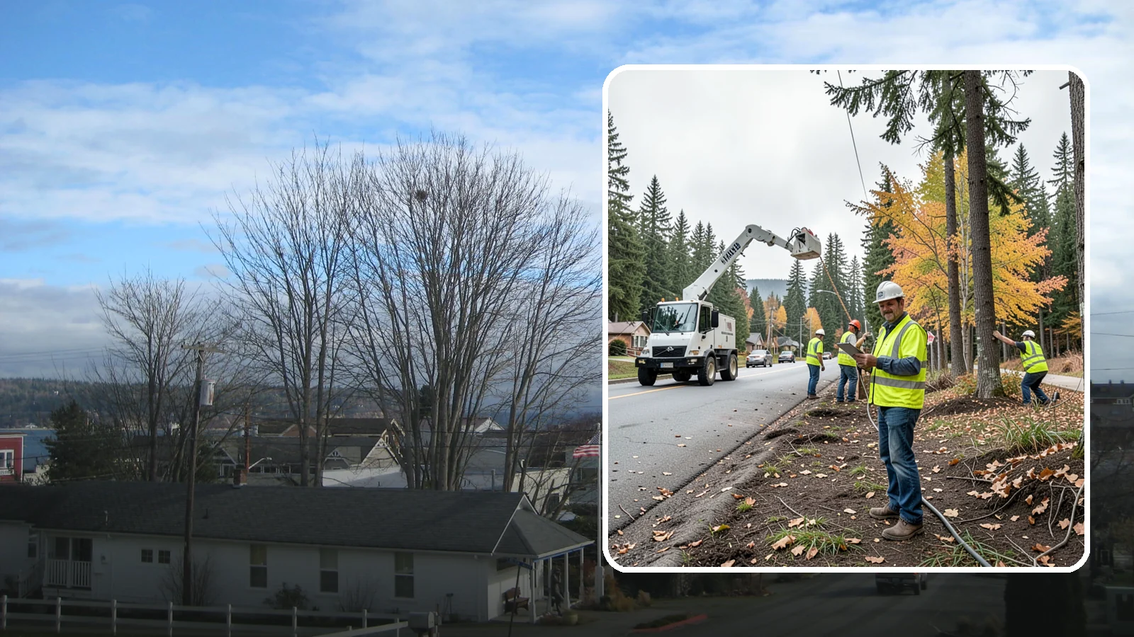 Tree Risk Assessments in Langley, Island County, WA - TRAQ-qualified risk assessments that quantify likelihood and consequence of tree failure to guide defensible mitigation decisions.