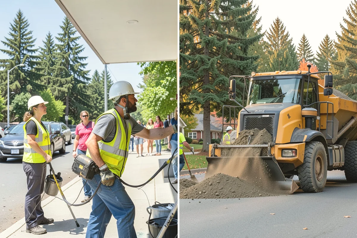 Tree Risk Assessments in Mountlake Terrace, Snohomish County, WA - Target and site-history review for the subject trees