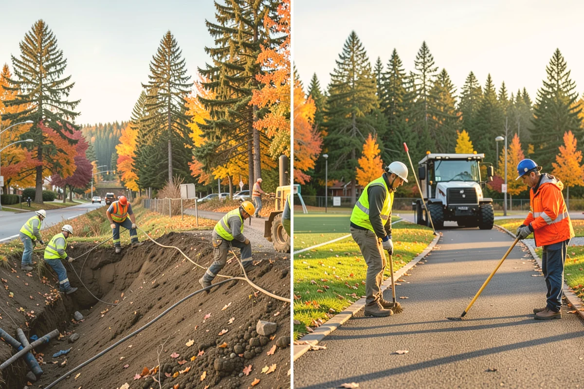Tree Risk Assessments in Orting, Pierce County, WA - Target and site-history review for the subject trees