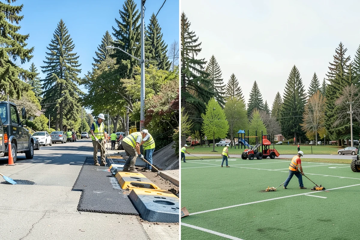 Tree Watering in Concrete, Skagit County, WA - Route and frequency plan for the young-tree population