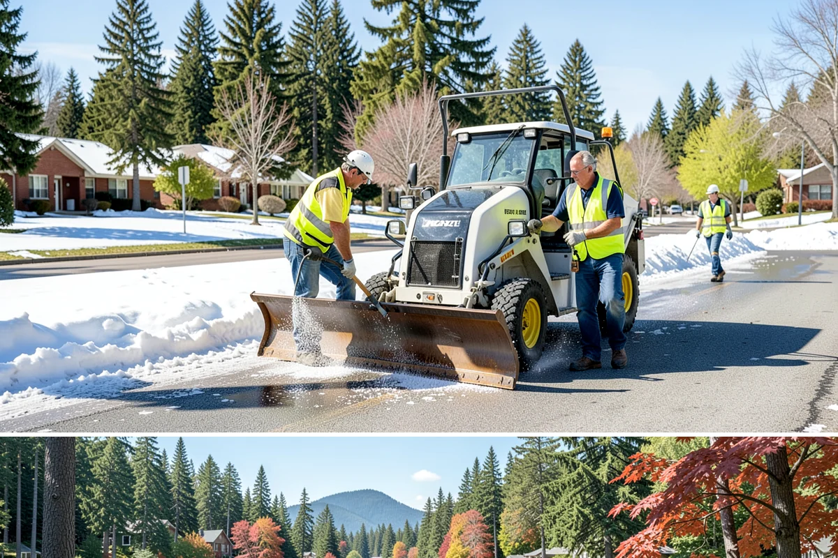 Tree Watering in Covington, King County, WA - Watering runs through Western Washington's dry summer window, typically from late spring into early fall, when young trees are...