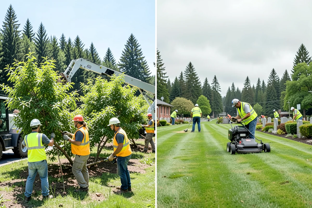 Tree Watering in Federal Way, King County, WA - Route and frequency plan for the young-tree population
