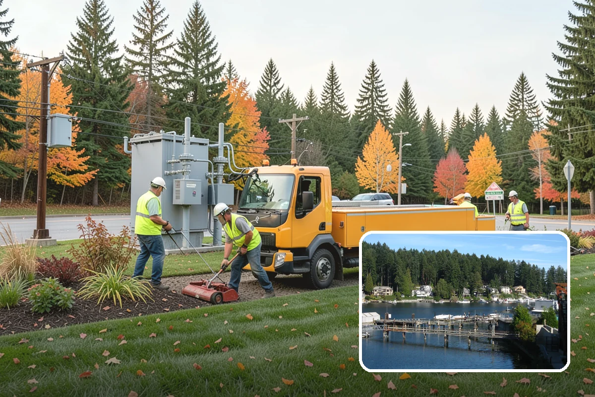 Tree Watering in Gig Harbor, Pierce County, WA - Protects planting investment through establishment