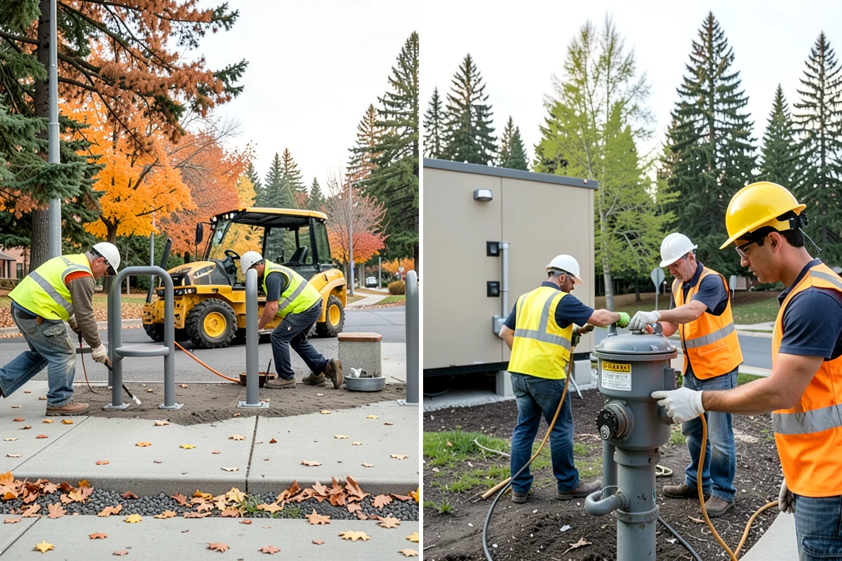 Tree Watering in Gig Harbor, Pierce County, WA - Route and frequency plan for the young-tree population