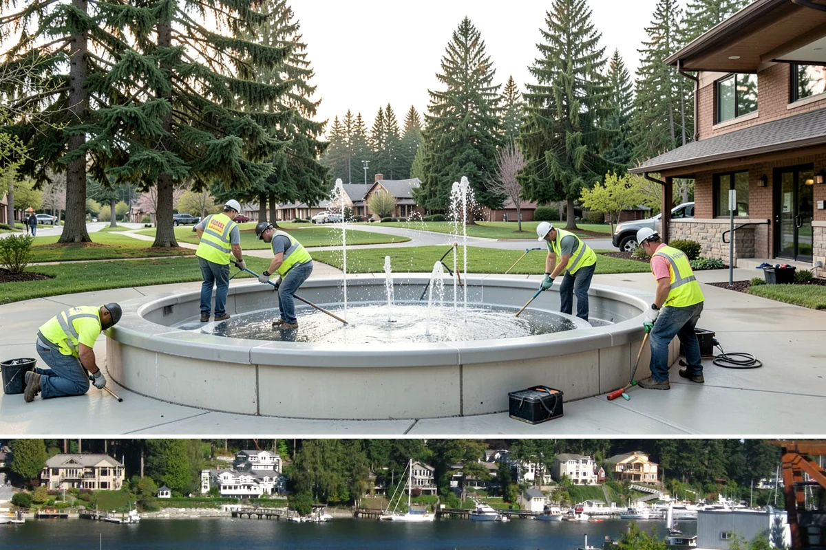 Tree Watering in Gig Harbor, Pierce County, WA - Watering runs through Western Washington's dry summer window, typically from late spring into early fall, when young trees are...