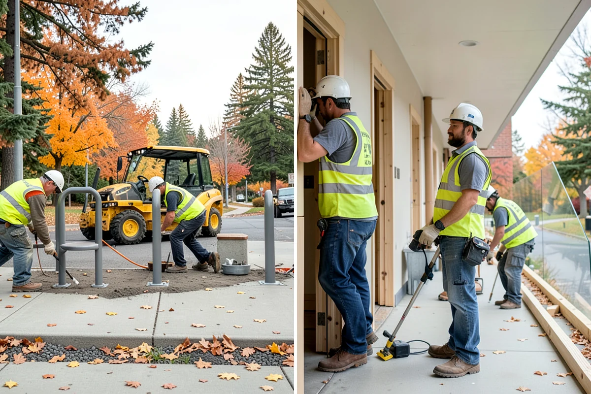 Tree Watering in Hunts Point, King County, WA - Route and frequency plan for the young-tree population
