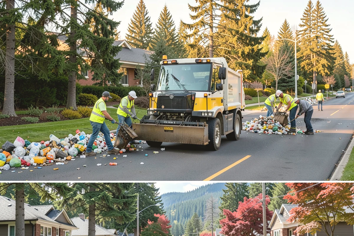 Tree Watering in Hunts Point, King County, WA - Watering runs through Western Washington's dry summer window, typically from late spring into early fall, when young trees are...