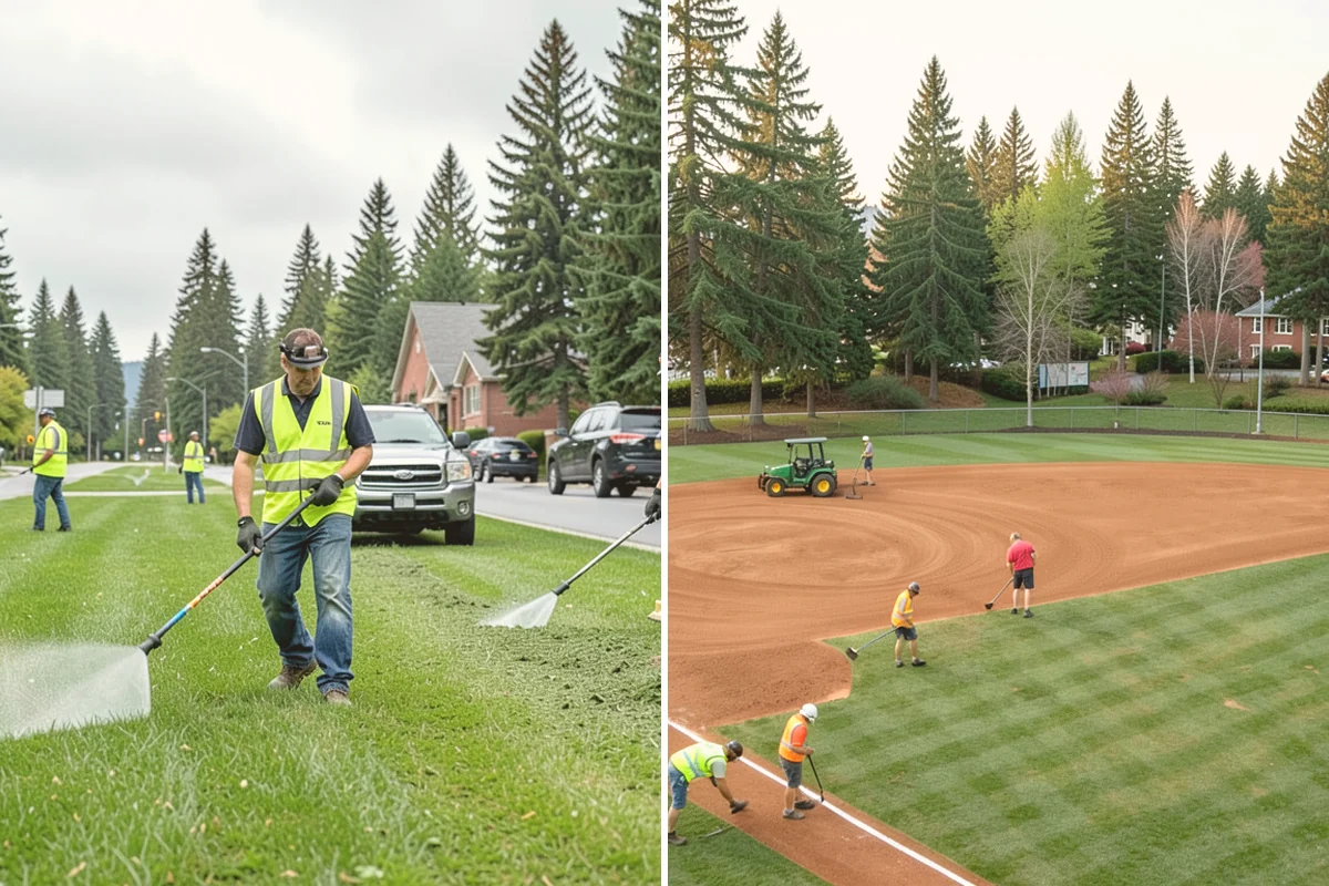 Tree Watering in Index, Snohomish County, WA - Route and frequency plan for the young-tree population