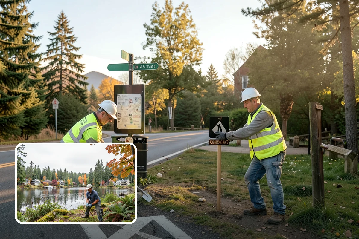Tree Watering in La Conner, Skagit County, WA - Protects planting investment through establishment