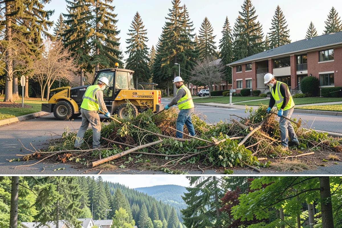 Tree Watering in Lake Forest Park, King County, WA - Watering runs through Western Washington's dry summer window, typically from late spring into early fall, when young trees are...