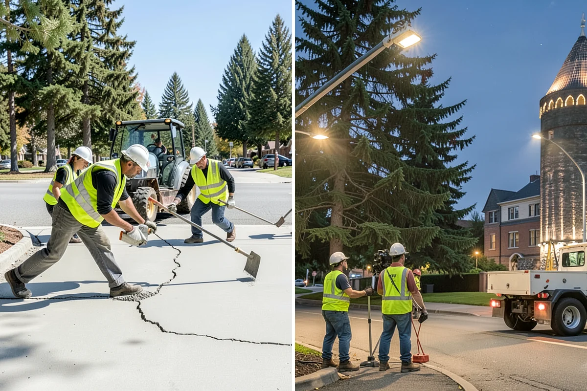 Tree Watering in Lakewood, Pierce County, WA - Route and frequency plan for the young-tree population