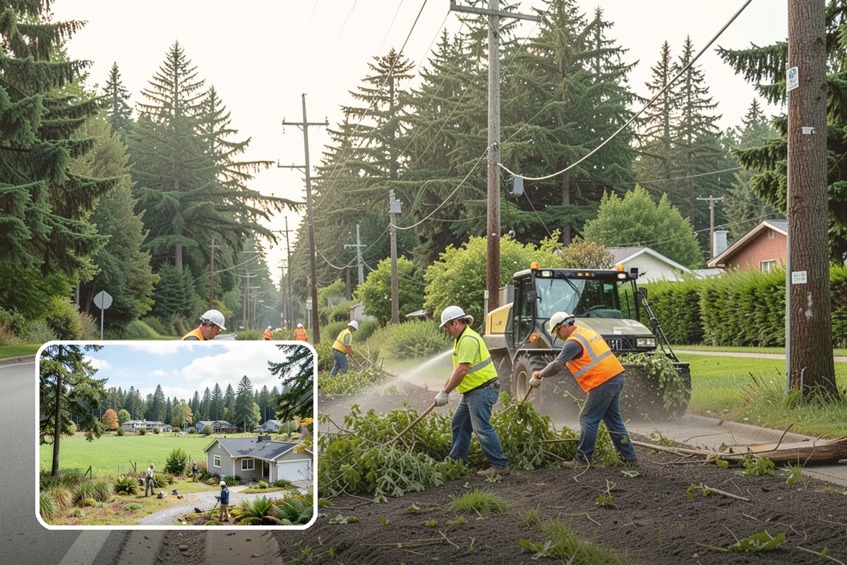 Tree Watering in Lyman, Skagit County, WA - Protects planting investment through establishment
