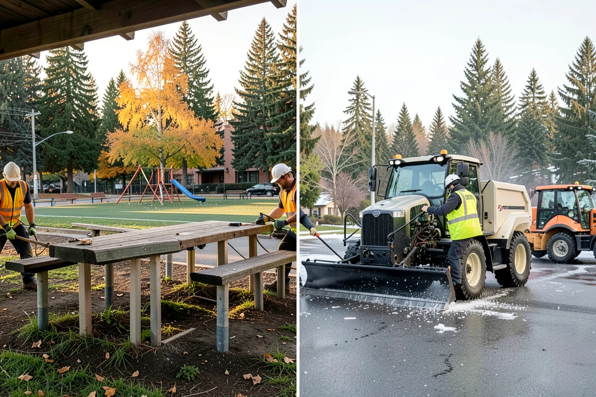 Tree Watering in Maple Valley, King County, WA - Route and frequency plan for the young-tree population