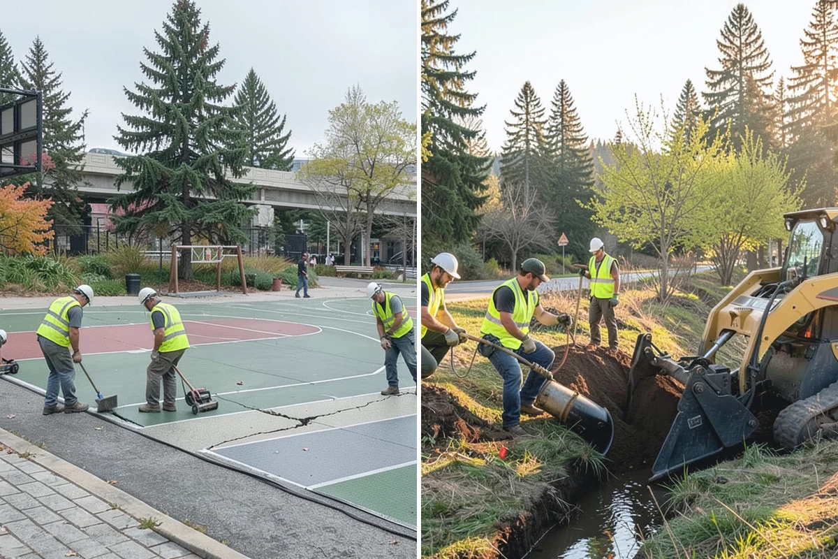 Tree Watering in Marysville, Snohomish County, WA - Route and frequency plan for the young-tree population