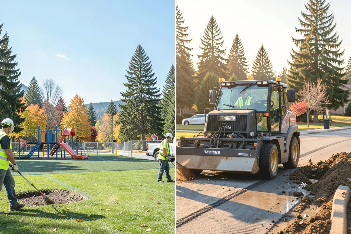 Tree Watering in Monroe, Snohomish County, WA - Route and frequency plan for the young-tree population
