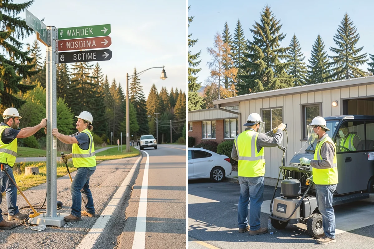Tree Watering in Mountlake Terrace, Snohomish County, WA - Route and frequency plan for the young-tree population