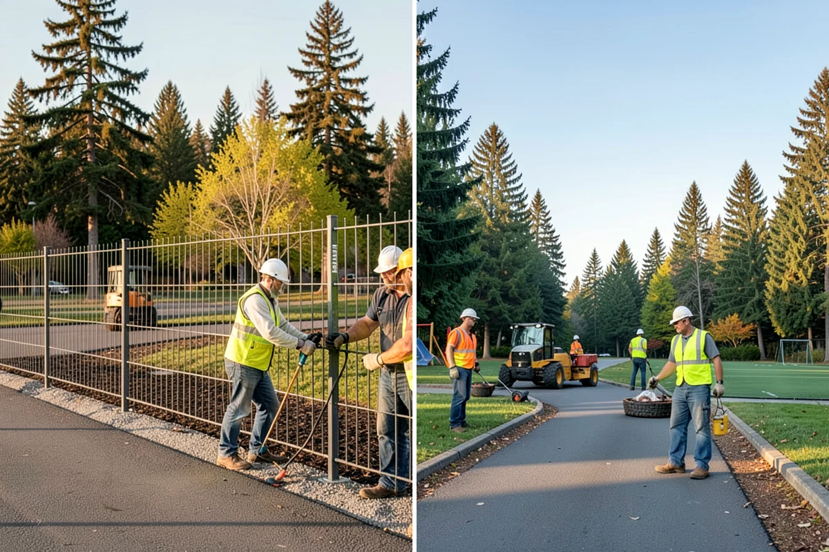 Tree Watering in Normandy Park, King County, WA - Route and frequency plan for the young-tree population
