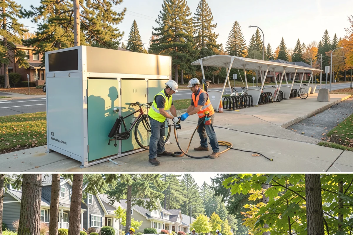 Tree Watering in Normandy Park, King County, WA - Watering runs through Western Washington's dry summer window, typically from late spring into early fall, when young trees are...