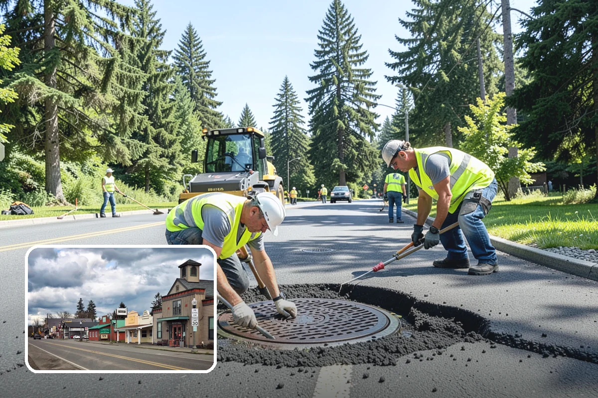 Tree Watering in Roy, Pierce County, WA - Protects planting investment through establishment