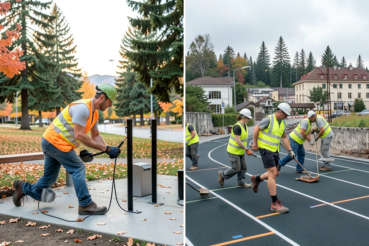 Tree Watering in Shoreline, King County, WA - Route and frequency plan for the young-tree population