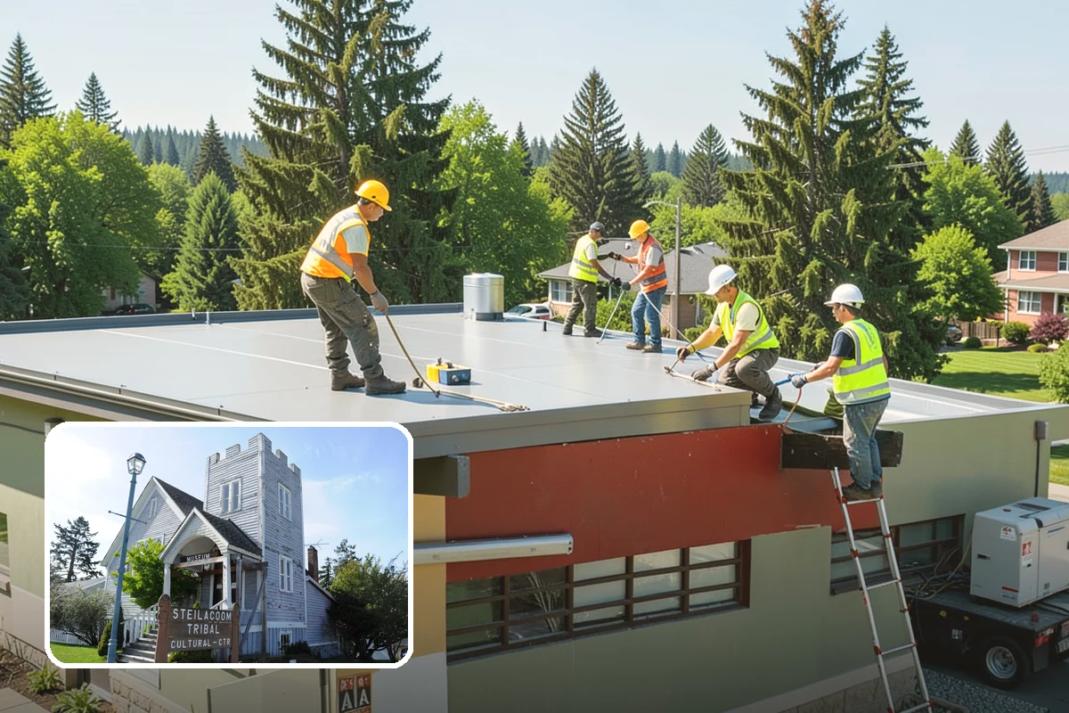 Tree Watering in Steilacoom, Pierce County, WA - Protects planting investment through establishment