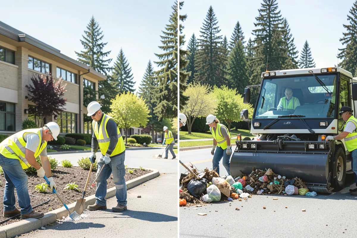 Tree Watering in University Place, Pierce County, WA - Route and frequency plan for the young-tree population