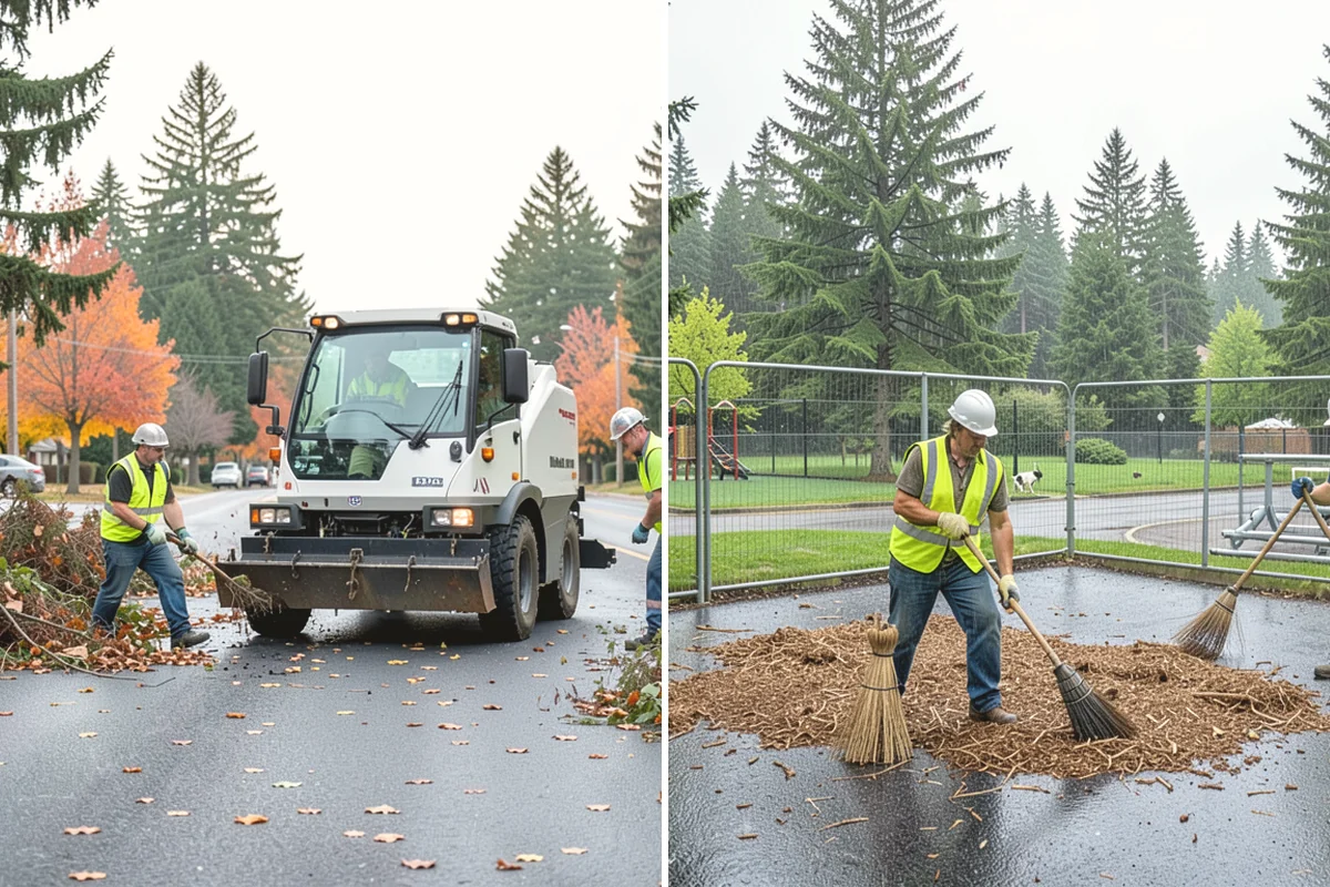 Tree Watering in Yarrow Point, King County, WA - Route and frequency plan for the young-tree population
