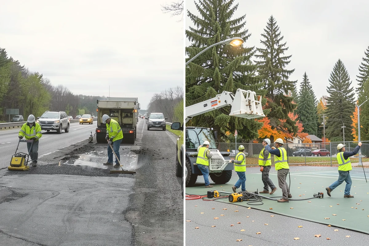Trip Hazard Removal in Algona, King County, WA - Survey walkways and measure vertical displacements against ADA limits