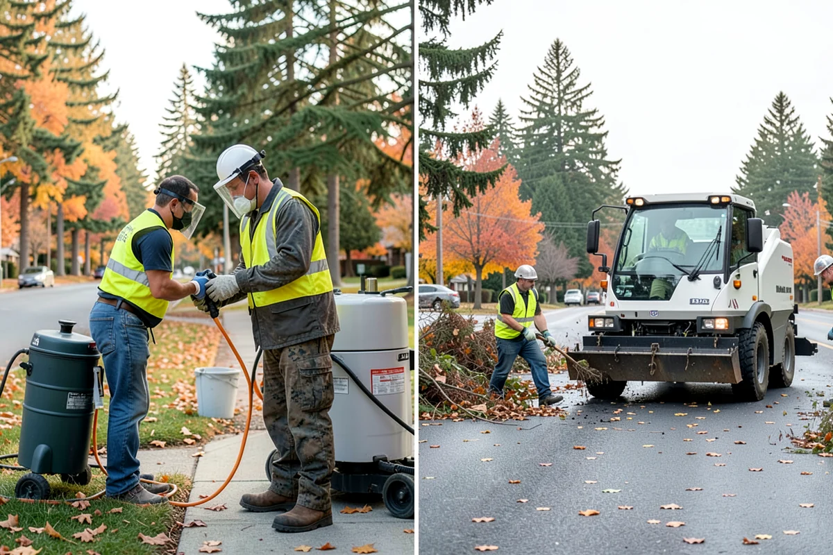 Trip Hazard Removal in Arlington, Snohomish County, WA - Survey walkways and measure vertical displacements against ADA limits
